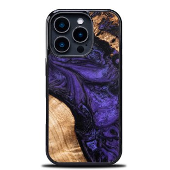 Bewood Unique Case for iPhone 16 Pro - Violet