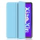 Lenovo Tab M10 Plus (3rd Gen) 10.6\" (TB125FU, TB128FU) Tri-fold Stand PU Leather + TPU Book Case Cover, Blue