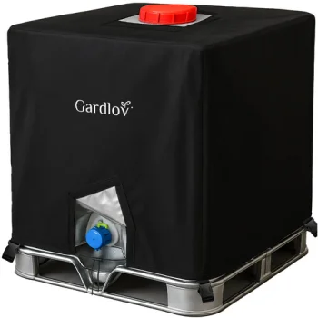 Gardlov IBC 1000L Water Tank Cover, Black