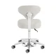 Cosmetic Stool Azzurro 156-F bump-up, Grey