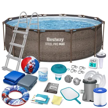 Bestway 56709 Frame Pool Set with Accessories 366x100 cm