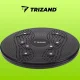 Trizand Twister Rotating Exercise Board with Massage Nubs and Magnets, Black