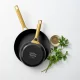 GreenPan Padova Reserve 2-Piece Frying Pan Set 20 cm & 26 cm, Black / Gold