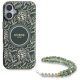 Guess IML Flowers Allover Electro Case for iPhone 16, Green