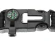 5-in-1 Survival Bracelet with Compass, Flint and Paracord, Camo