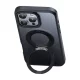 McDodo PC-4933 MagSafe Case for iPhone 16 Pro Max with Stand, Black