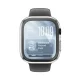 AmazingThing Radix Glass Screen Protector with Case for Apple Watch Series 11 46mm, Clear