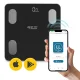 4Fizjo LITE Analytical Body Scale with Bluetooth and App, Black