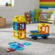 Magnetic Building Blocks 45 Piece Set for Kids Construction Toy for House and Car