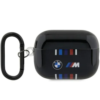 BMW Multiple Colored Lines Case for AirPods Pro 2 Black
