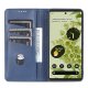 Google Pixel 6 Pro AZNS Leather Stand Case Cover with Card Slots, Blue