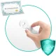 Child Safety Cabinet Locks Ricokids 798300 10 Pcs, White