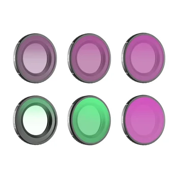 Sunnylife Set of 6 Filters for Osmo Nano (Black Mist 1/4, CPL, ND8/16/32/64)