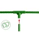 11mm 3-Way Plant Stake Connectors Plonos PL-941 4 Pcs, Green