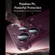 ESR Armorite Camera Protector Tempered Glass for iPhone 18 Pro / 18 Pro Max, Dark Cherry