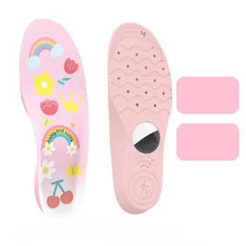 Shoe Insoles with Protective Case for AirTag EA-59-01 (155–170 mm) - Pink