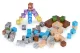 Multistore Magnetic Building Blocks for Kids, 88 Pieces