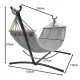 Garden Hammock with Frame 200x150cm Gardlov 25466