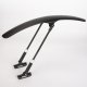 Wozinsky WBR-01 universal adjustable bicycle fender - black