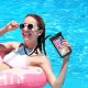 Tech-Protect UWC9 Waterproof Case for devices up to 8.9\", Black/Orange