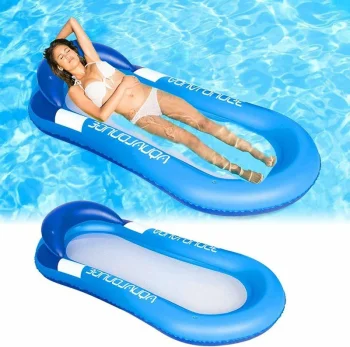 Gotel P1J1 Inflatable Water Hammock Lounge with Mesh