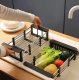 Adjustable Over-the-Sink Colander and Drying Rack DA57