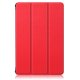Huawei MatePad T 10s (AGS3-L09, AGS3-W09) Leather Tri-fold Stylish Tablet Cover Case, Red
