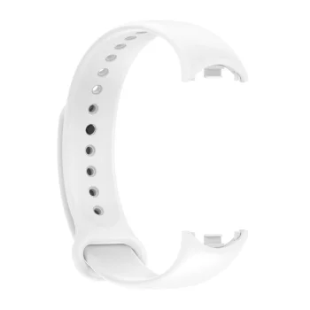 Telcon Silicone Strap for Mi Band 8 / M8, White