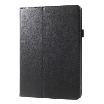 Huawei MediaPad T3 10 (AGS-W09 L09) Foldable Stand PU Leather Book Cover Case, Black