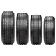 Xtrobb Tire and Wheel Covers, 17-20 inches, 4 pcs, Black