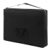 4FIZJO Foldable Aluminum Massage Table with Adjustable Top, 3 Sections, Black