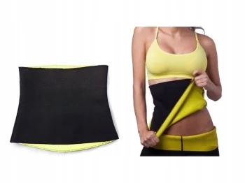 Neoprene Fitness Belt, Size L, Black