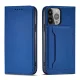 Magnet Card Case for iPhone 13 Pro Wallet Stand Cover Blue