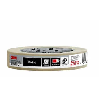3M Scotch PRO Masking Tape P3630 24 mm x 50 m, Beige