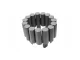 Decorative Garden Border / Fencing 150x270 mm, 8 pcs (2.2 m), Anthracite
