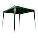 Dārza paviljons / pasākumu un tirdzniecības telts, zaļa, 2.5 x 2.5 m