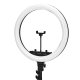 GLOW 18\" 45W Ring Light with Tripod, Black