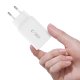 Tech-Protect NC45W-GAN 2-PORT PD45W Charger - White
