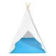 Children\'s tipi play tent with window and wooden frame, ECOTOYS