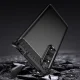 Sony Xperia 1 V Carbon Flexible Cover TPU Case, Black