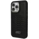 Audi iPhone 15 Pro Max Case Synthetic Leather MagSafe, Black