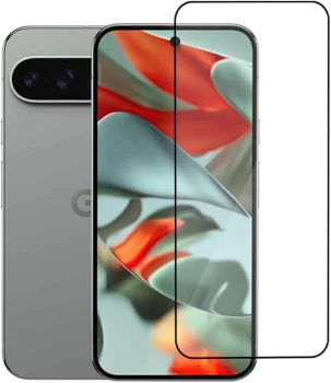 5D Google Pixel 9 Pro XL, Tempered Full Cover Glass Screen Protector