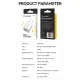 Wozinsky WGWCW USB-A USB-C 20W Wall Charger - White