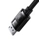 Кабель DisplayPort 8K 60Hz 1,5 м Baseus High Definition Series - чёрный