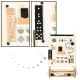 Educational Baby Wooden Walker Interactive Pusher with Sorter