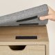 Leobert apavu skapis ar sēdvietu, Sonoma ozols