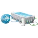 Intex Prism Frame 488x244x107 cm Frame Pool with Accessories (18-in-1)