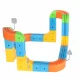 Magnetic Construction Set and Race Track, 65 Pieces