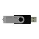 Goodram Twister 16GB USB 3.0 Flash Drive, Black