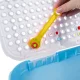 Iso Trade Creative Mosaic with Toy Drill, 196 Pieces, Multicolor